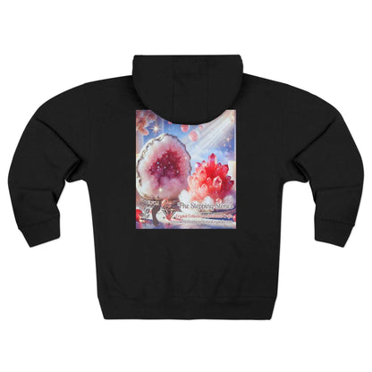 Cool Geode Zipped Hooded Sweater