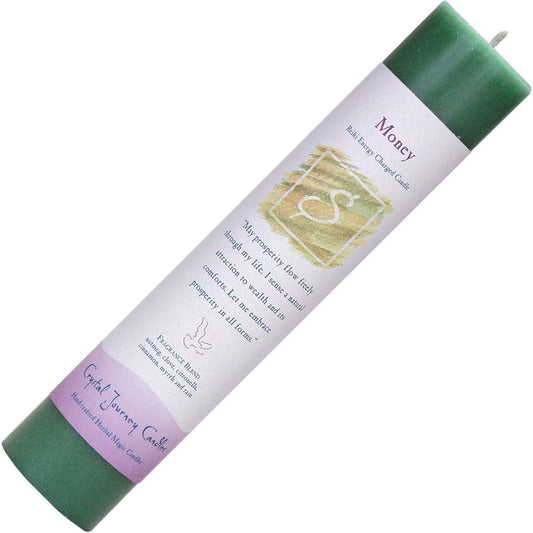 Reiki Herbal Pillar Candle Money