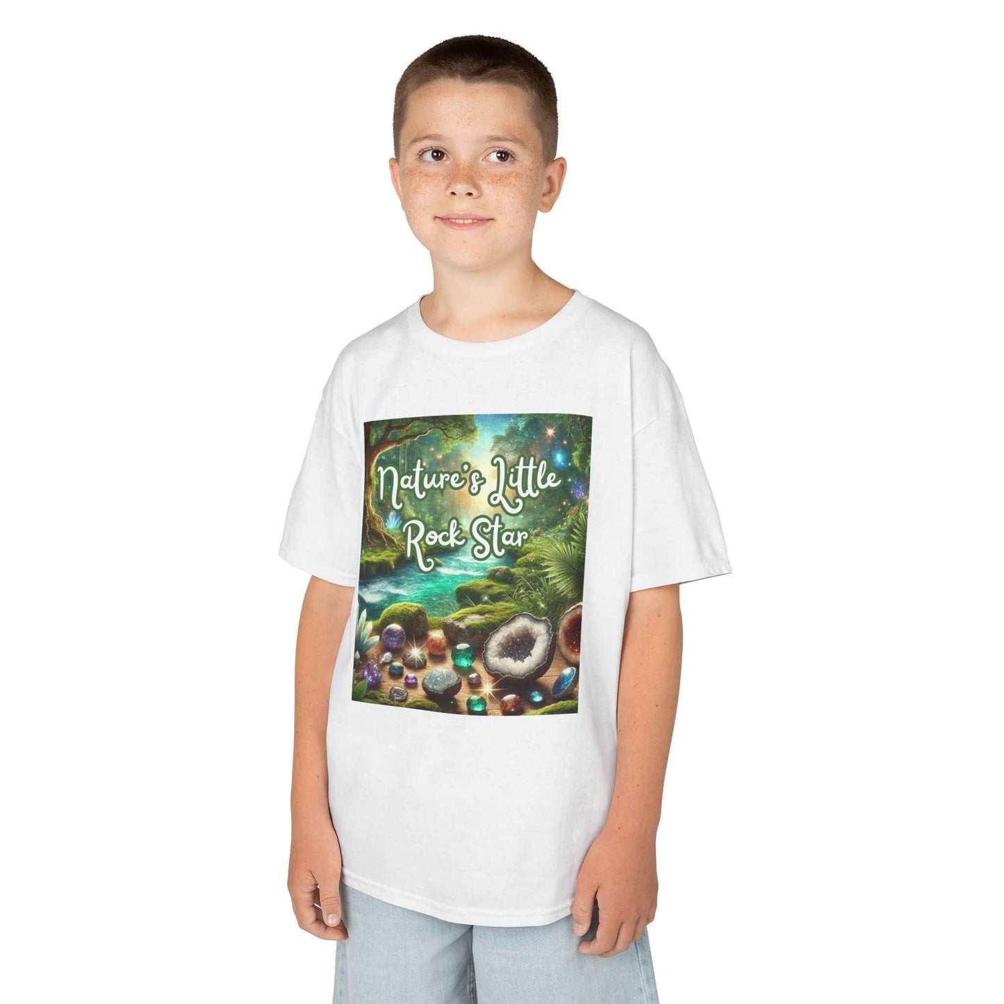 Kids TShirt 'Nature's Little Rock Star'