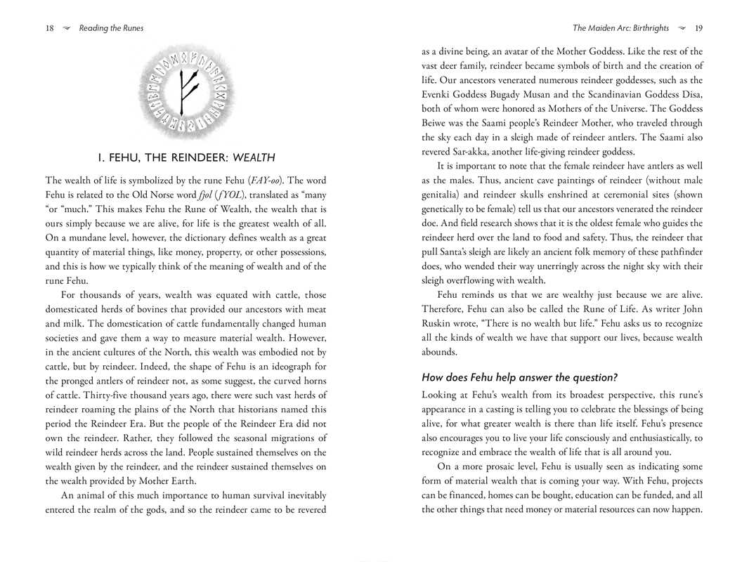 Goddess Casts the Runes by Anu Dudley