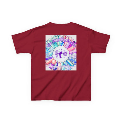 Kids TShirt 'I'm Just Here for Good Vibes and Pretty Rocks'