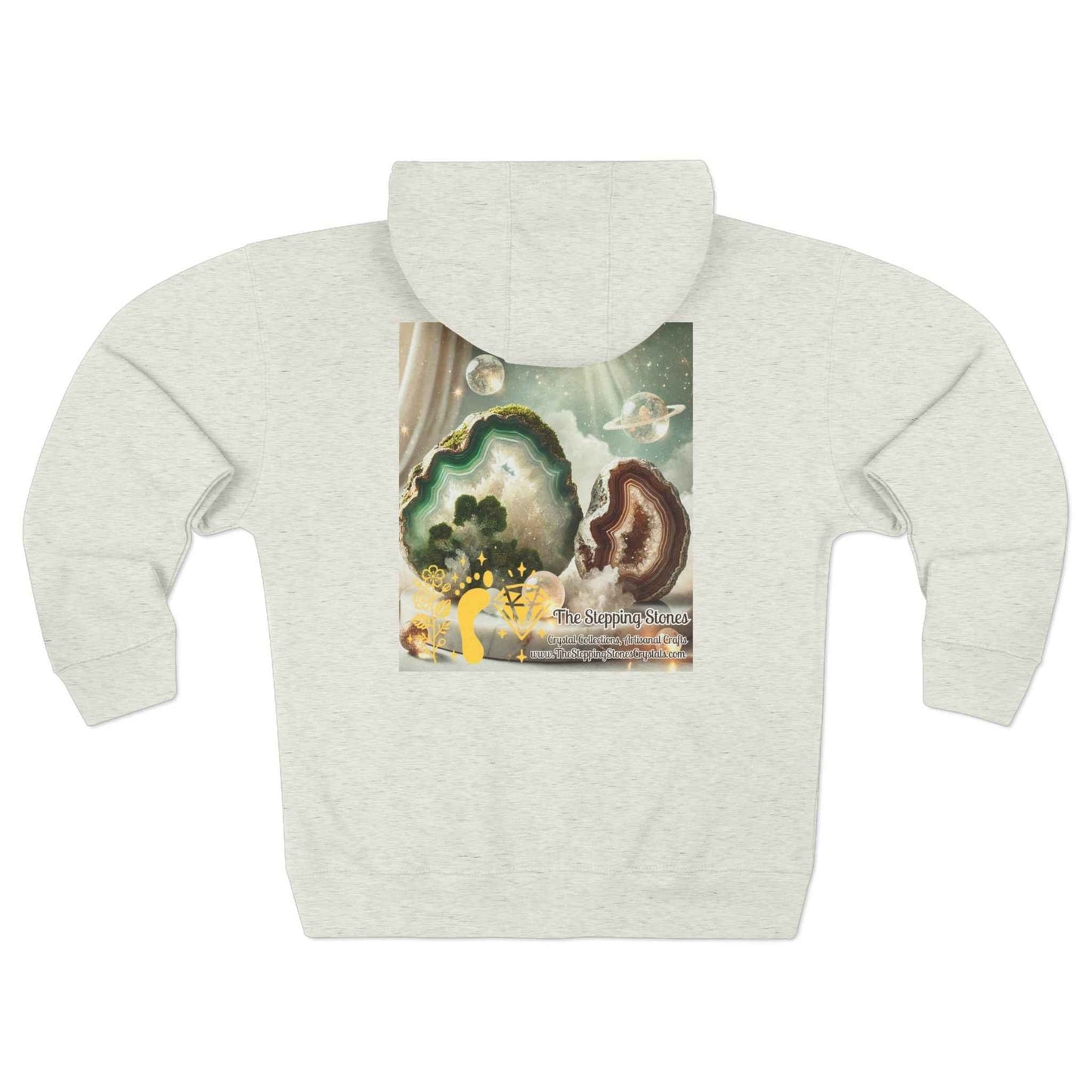 Warm Geode Zipped Hooded Sweater