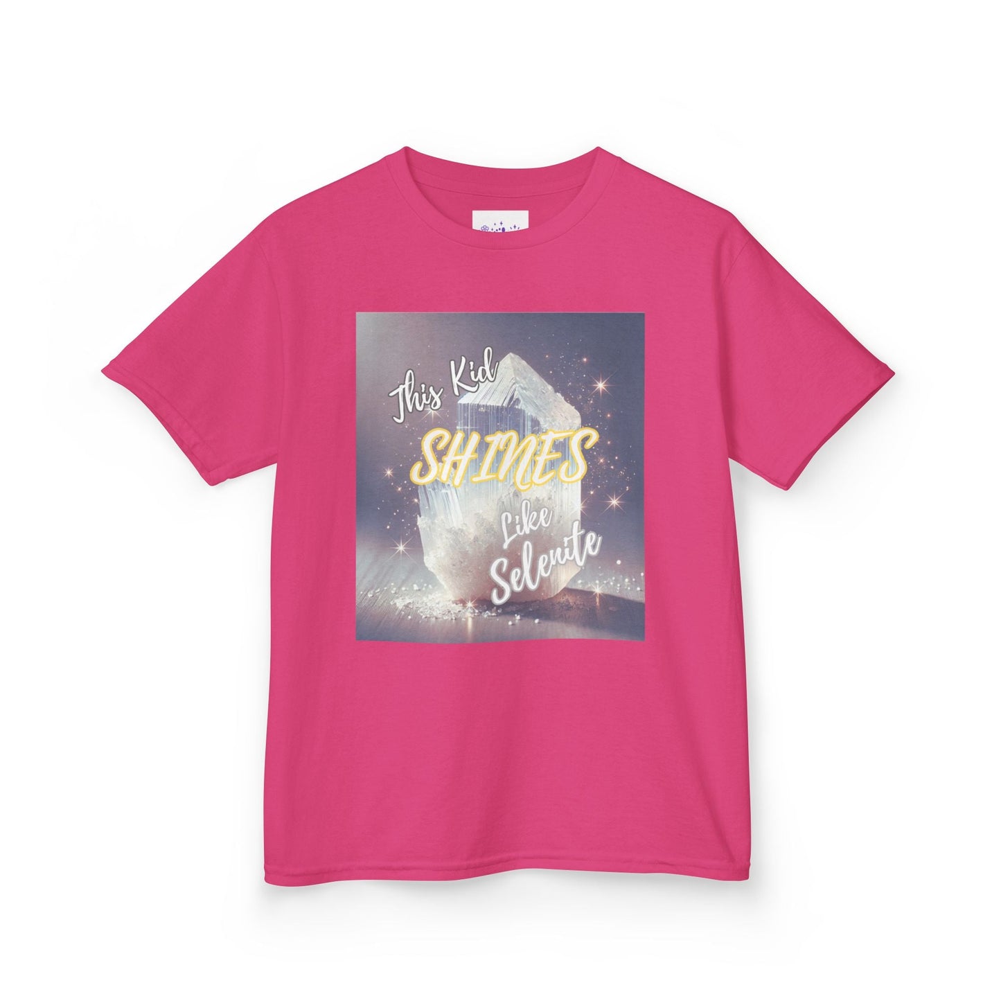 Kids TShirt 'This Kid Shines Like Selenite'