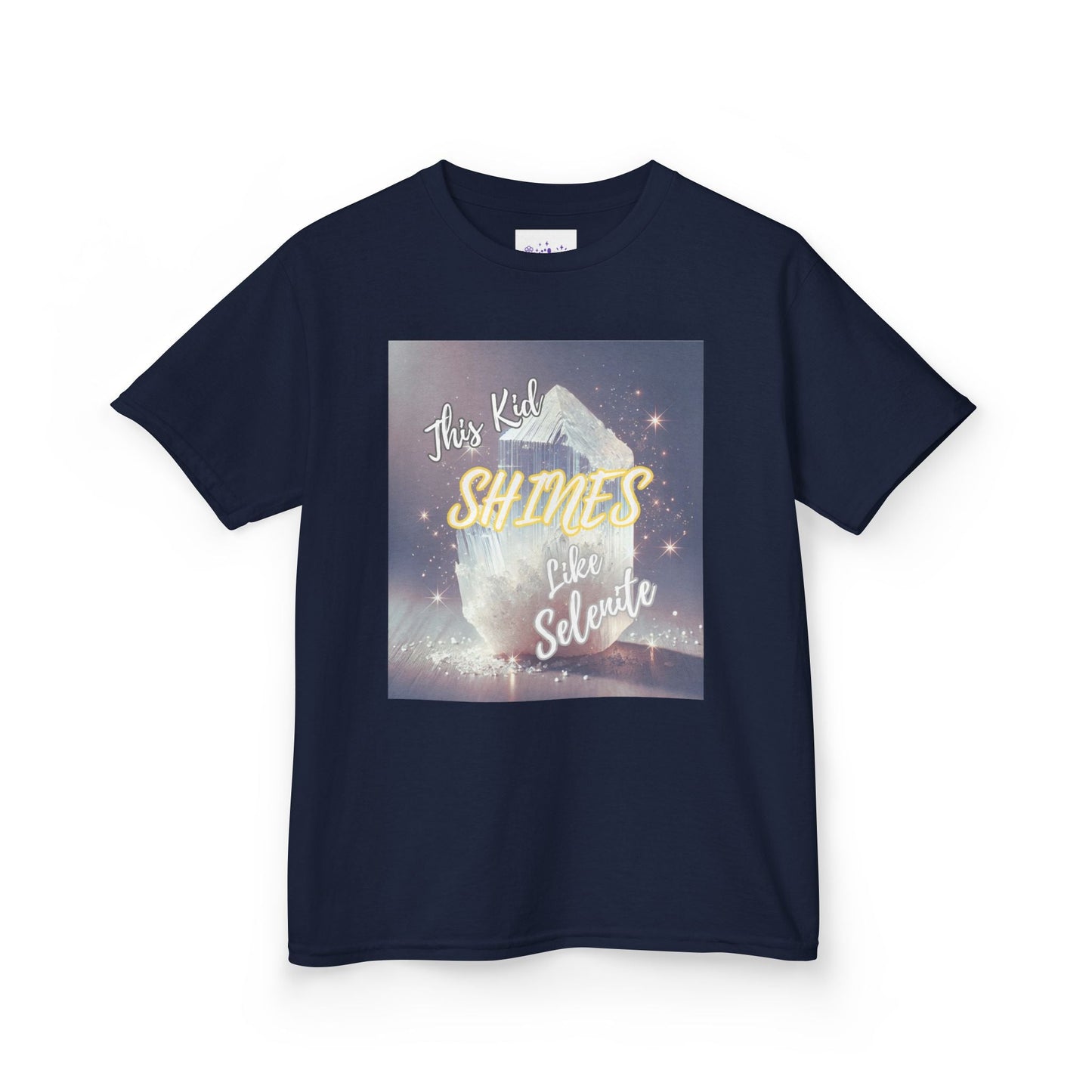 Kids TShirt 'This Kid Shines Like Selenite'