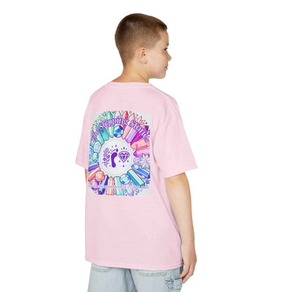 Kids TShirt 'I'm Just Here for Good Vibes and Pretty Rocks'