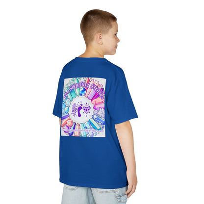 Kids TShirt 'Manifesting Snacks, Crystals, and Good Energy'