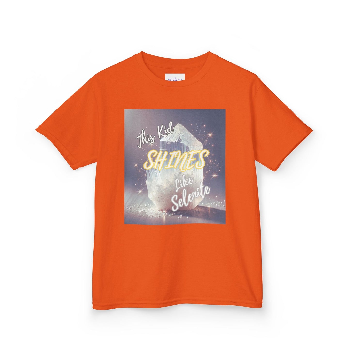 Kids TShirt 'This Kid Shines Like Selenite'