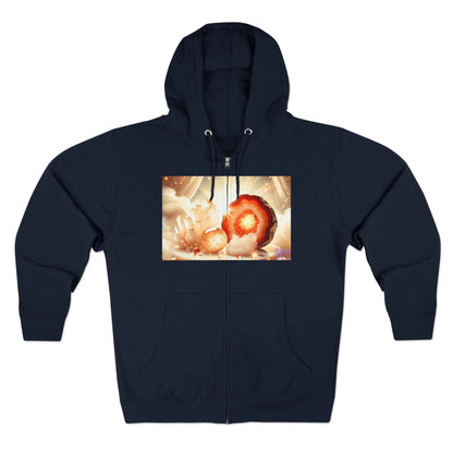 Warm Geode Zipped Hooded Sweater