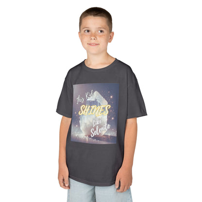 Kids TShirt 'This Kid Shines Like Selenite'
