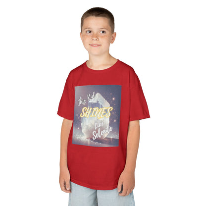 Kids TShirt 'This Kid Shines Like Selenite'