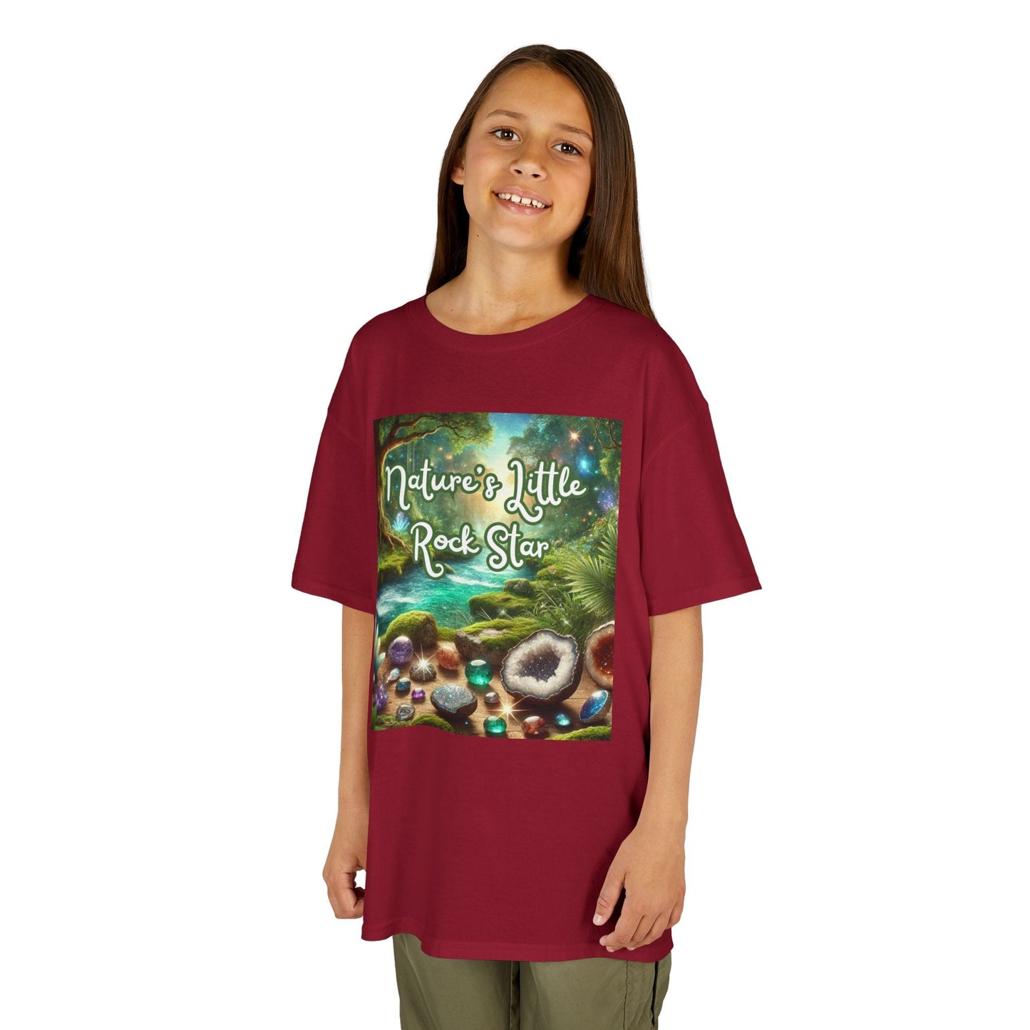 Kids TShirt 'Nature's Little Rock Star'