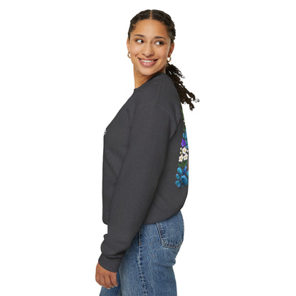 Inspirational Hawthorne Crystal Crew Neck Sweatshirt — Logo Design