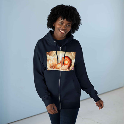 Warm Geode Zipped Hooded Sweater