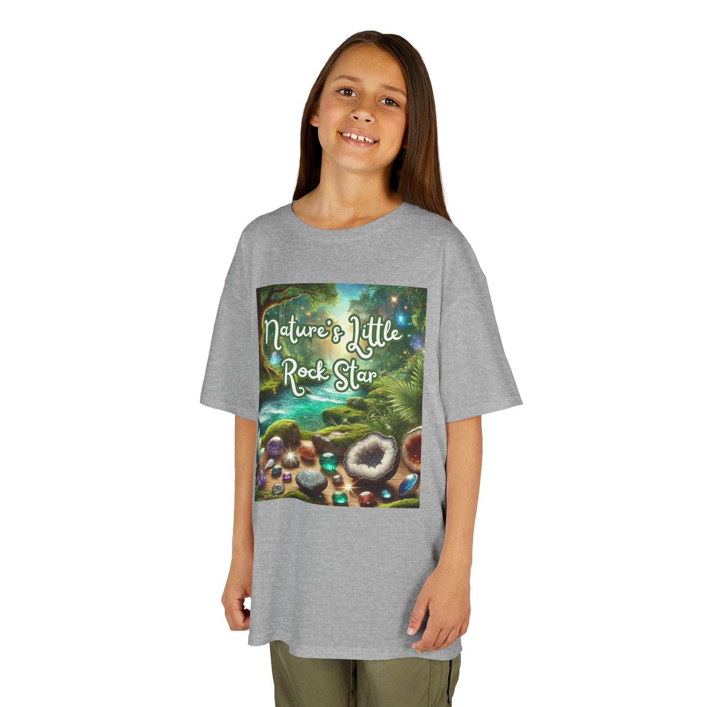 Kids TShirt 'Nature's Little Rock Star'