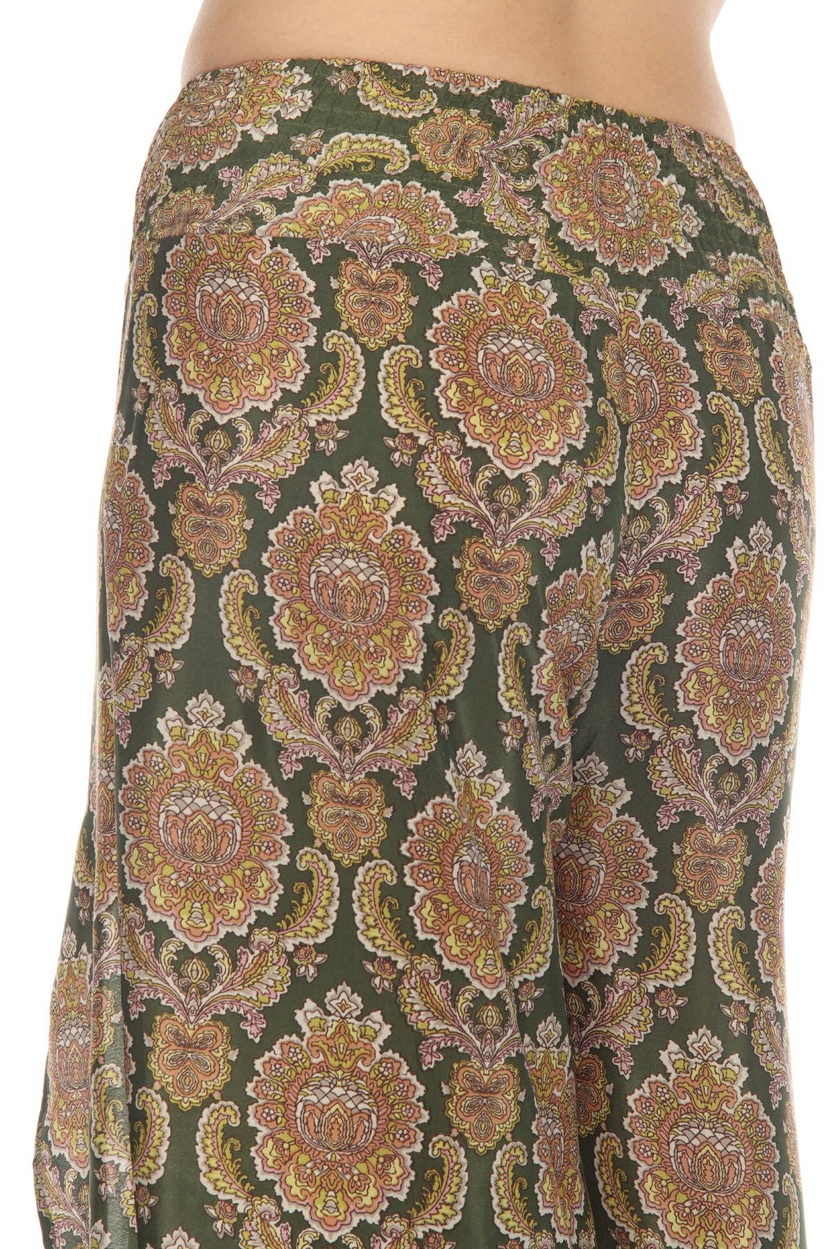 *PolySilk Faux Wrap Pants