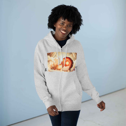 Warm Geode Zipped Hooded Sweater