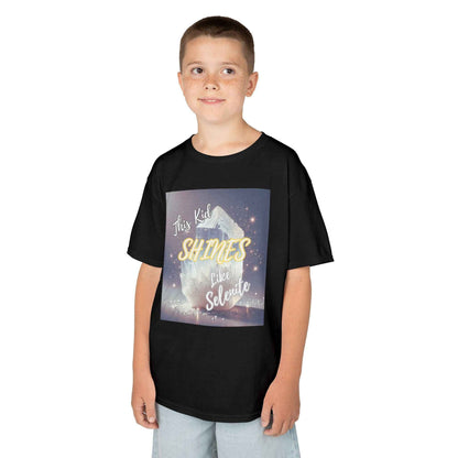 Kids TShirt 'This Kid Shines Like Selenite'