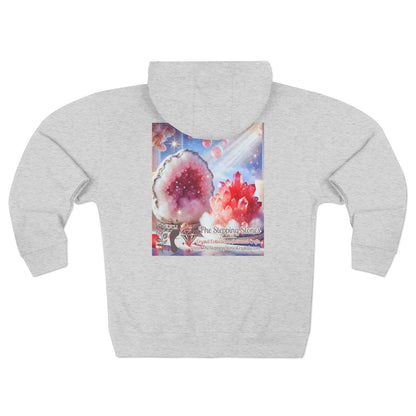 Cool Geode Zipped Hooded Sweater