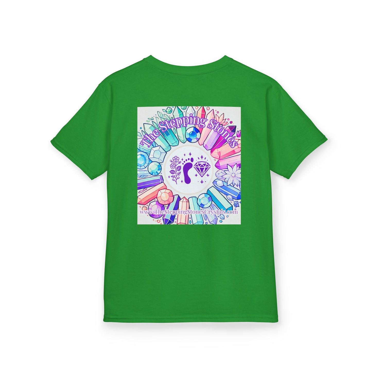 Kids TShirt 'Manifesting Snacks, Crystals, and Good Energy'