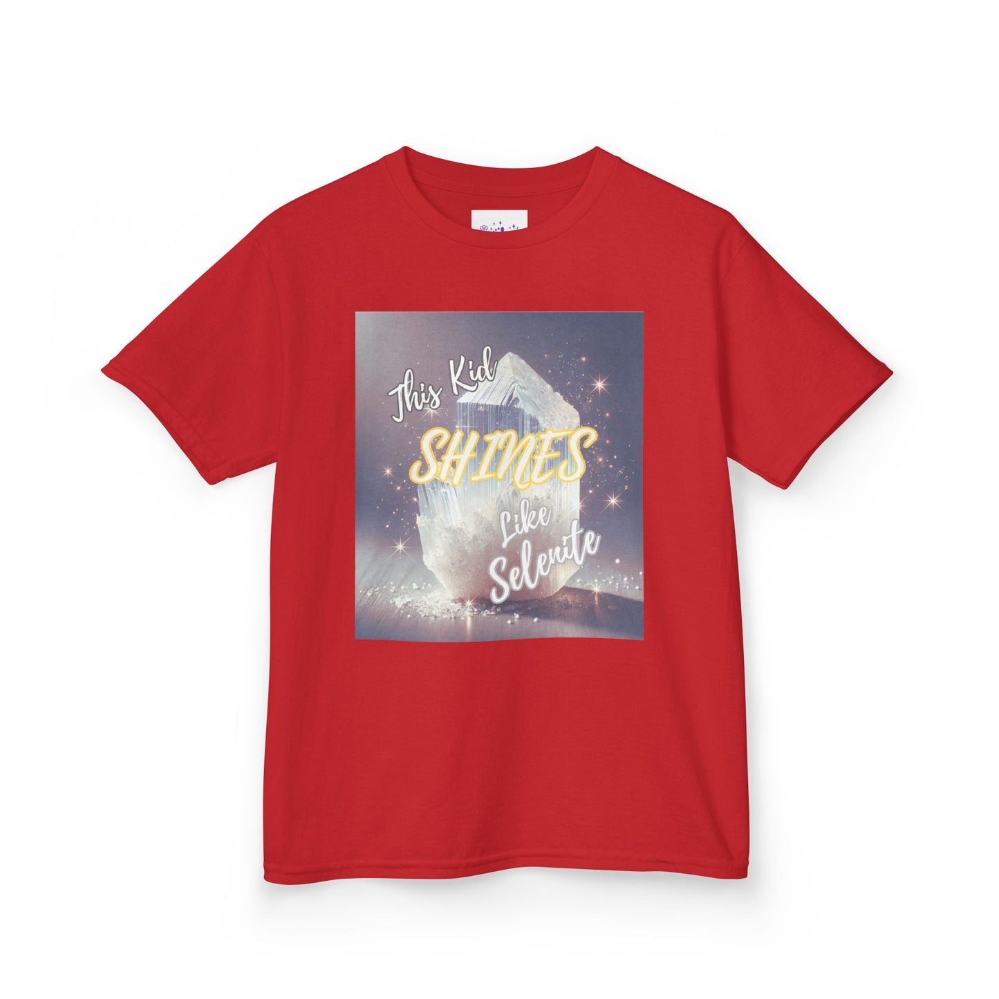 Kids TShirt 'This Kid Shines Like Selenite'