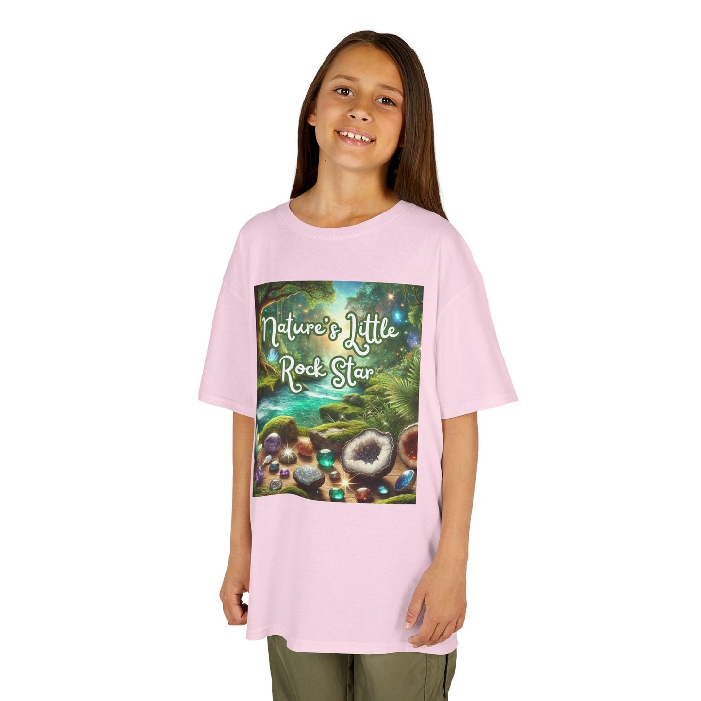 Kids TShirt 'Nature's Little Rock Star'