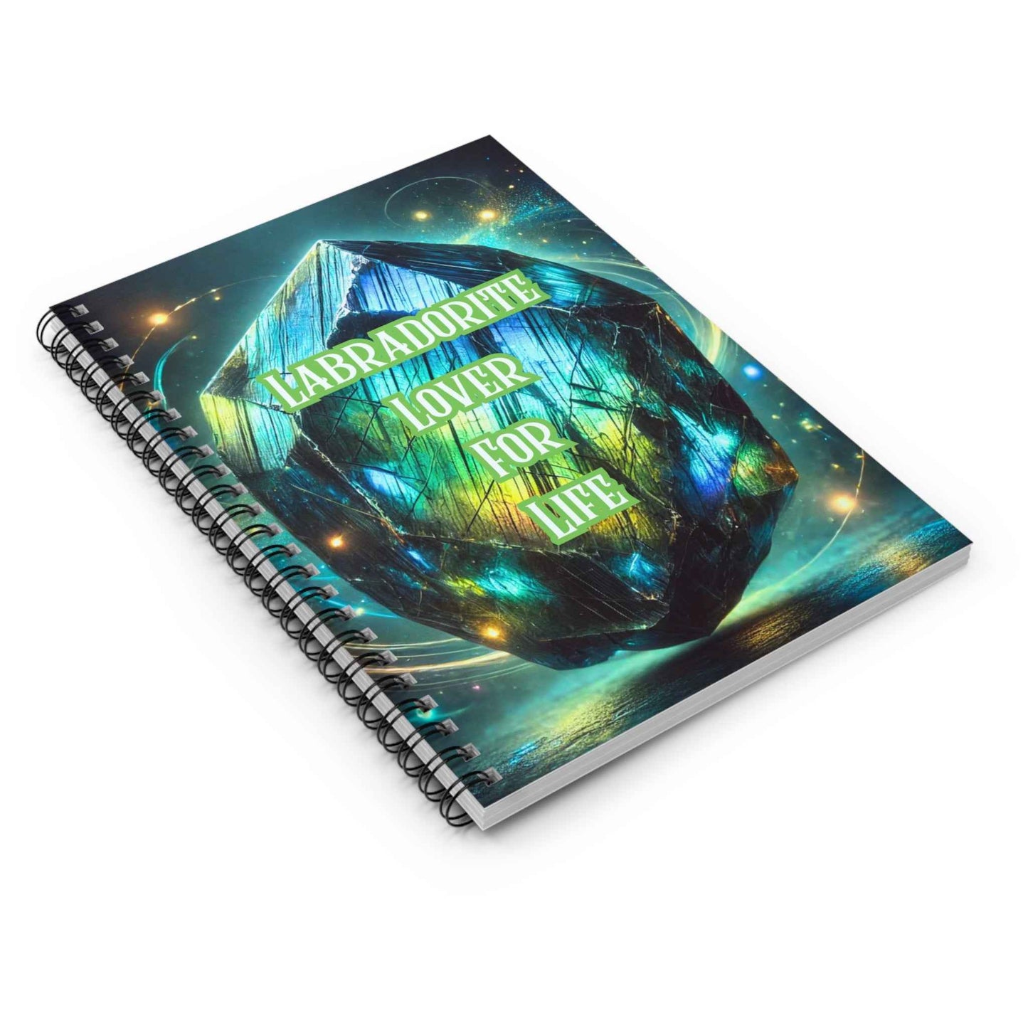 Notebook Spiral Labradorite Lover for Life