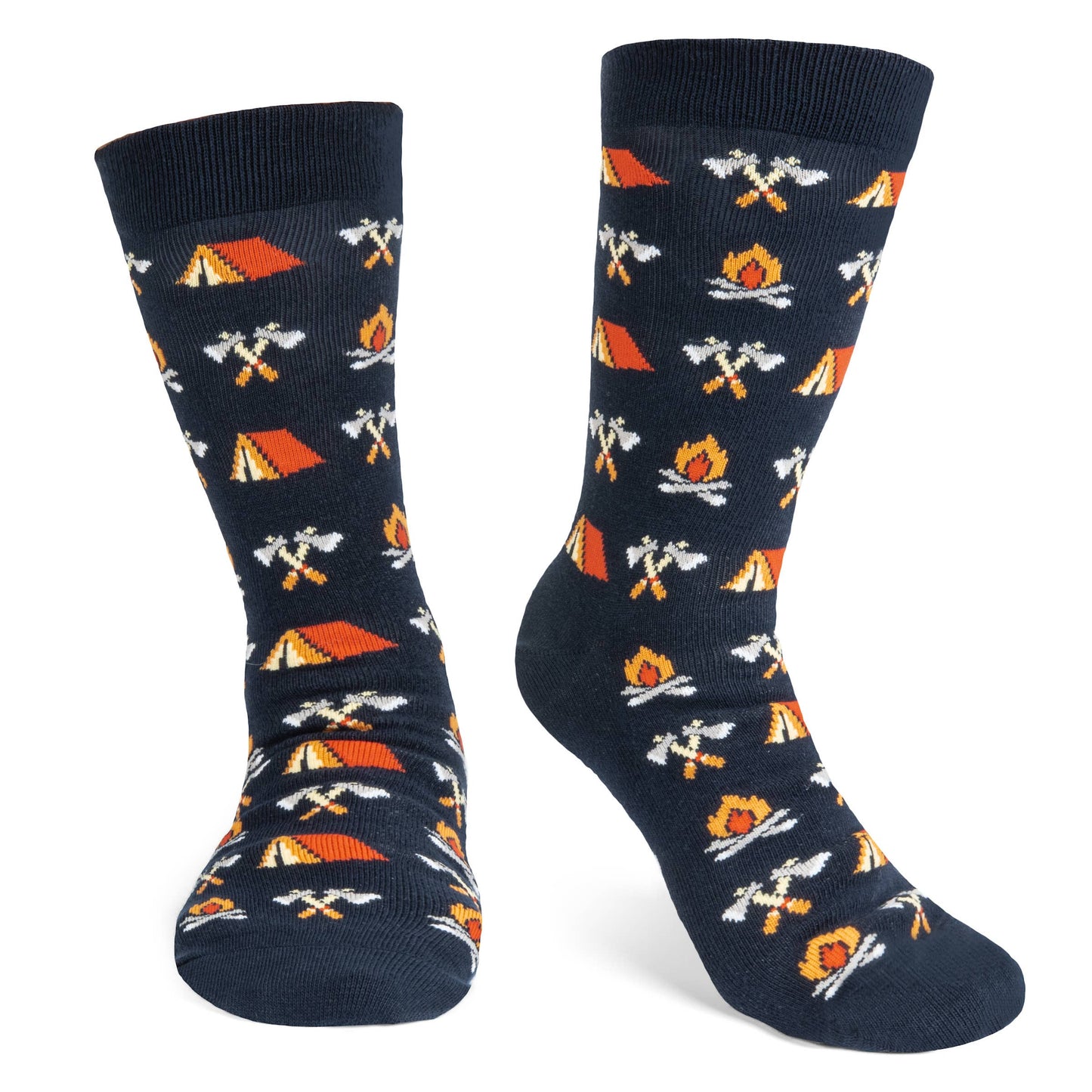 *Born To Camp, Forced To Work Socks