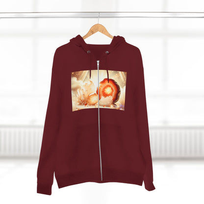 Warm Geode Zipped Hooded Sweater