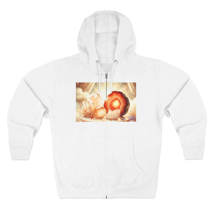 Warm Geode Zipped Hooded Sweater