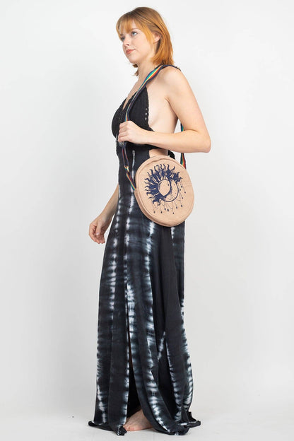 *Bohemian Round Crossbody Bag