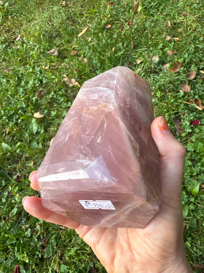Rose Quartz High Quality Tower for Self Love & Healing