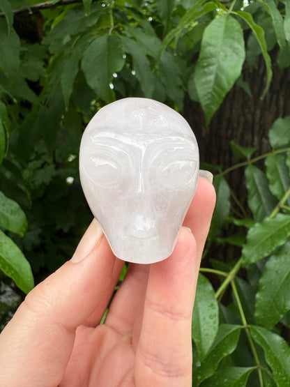 *Alien Head Rose Quartz