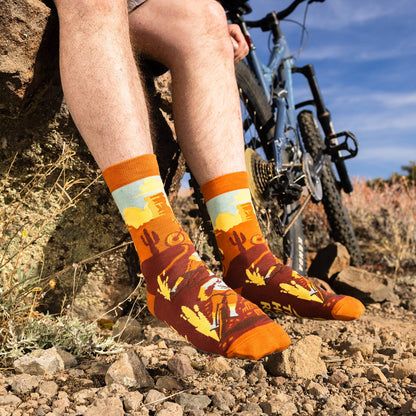 *This Is How I Roll (Mountain Biking) Socks