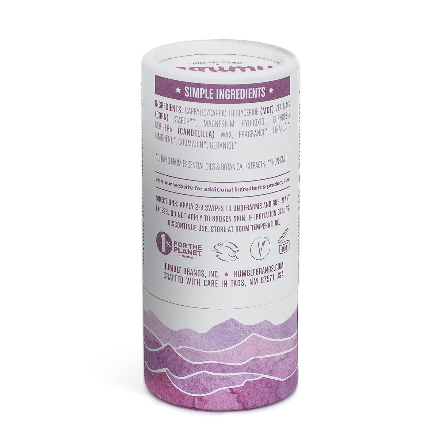 *Mountain Lavender Vegan & Sensitive Plastic Free Deodorant