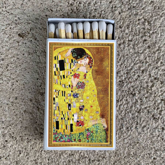 *Art Klimt - The Kiss Matchbox • Matches • Candle Acc