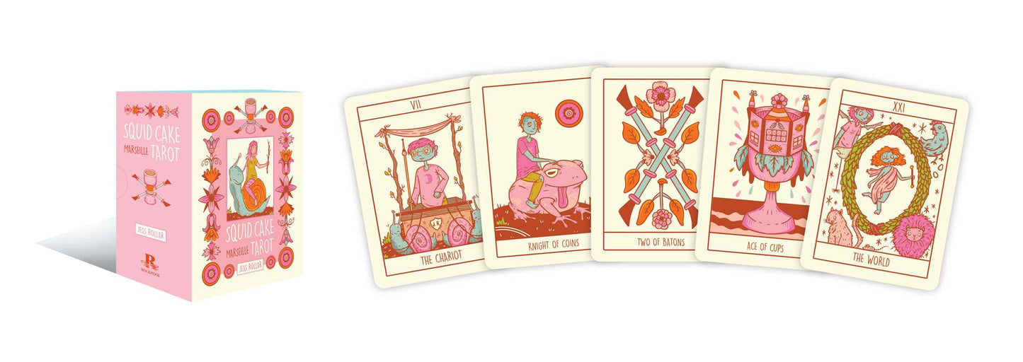 *Squid Cake Marseille Tarot by Jess Rollar