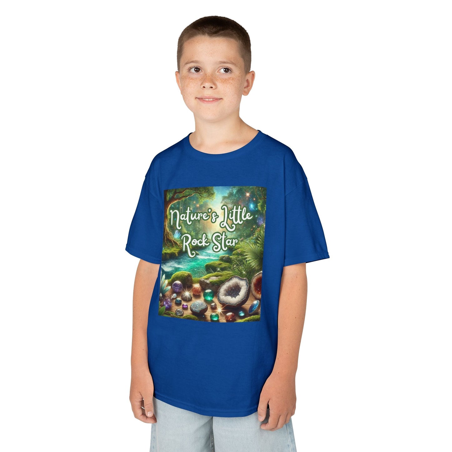 Kids TShirt 'Nature's Little Rock Star'