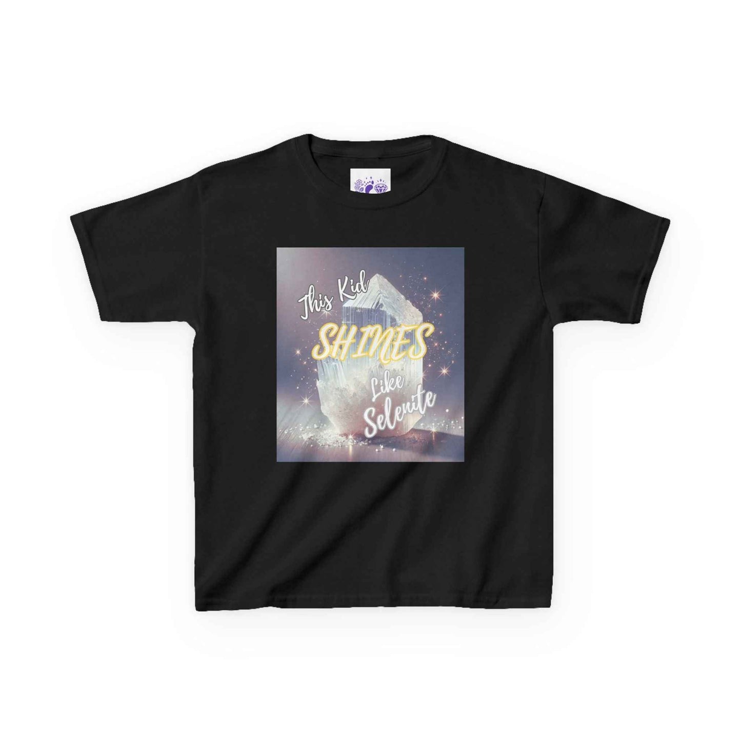 Kids TShirt 'This Kid Shines Like Selenite'