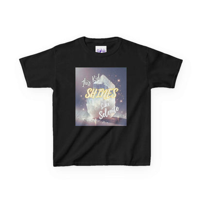 Kids TShirt 'This Kid Shines Like Selenite'
