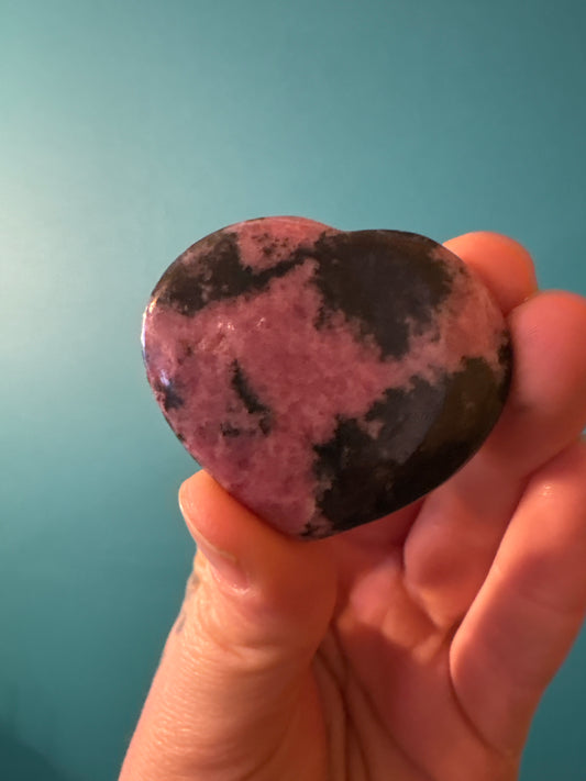 *Rhodonite Heart