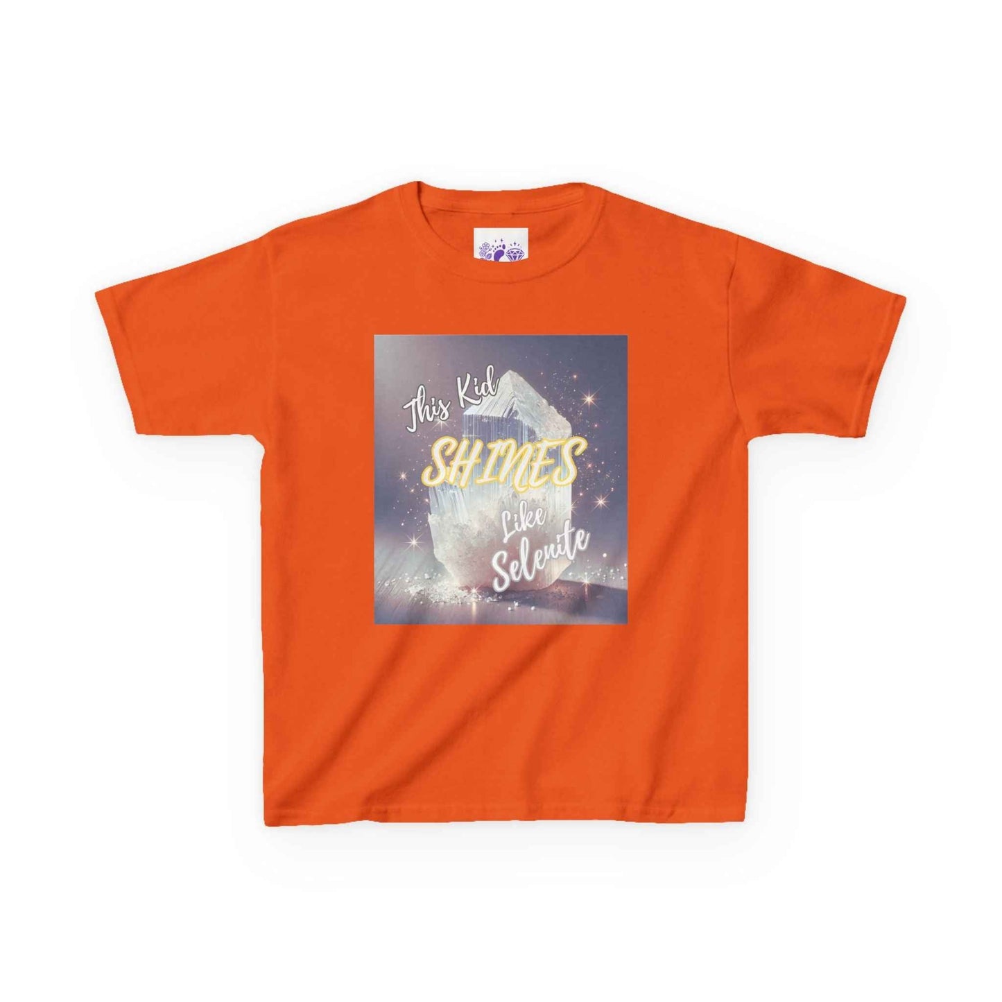 Kids TShirt 'This Kid Shines Like Selenite'