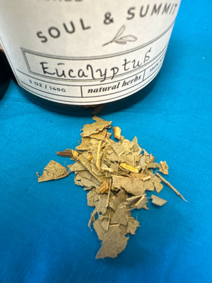 Apothecary Herbs in Glass Jar