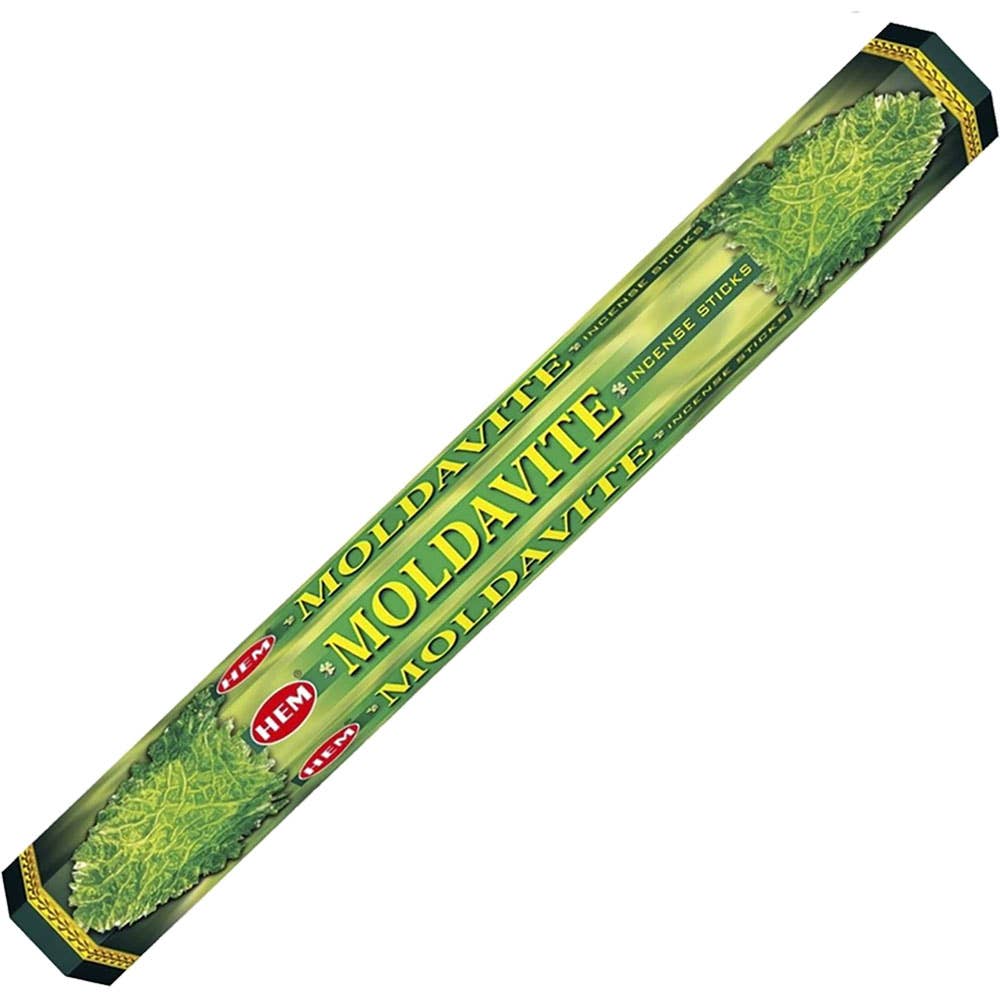 Hexagonal Pack Incense 20 Gr Moldavite