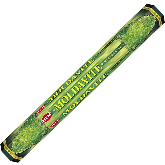 Hexagonal Pack Incense 20 Gr Moldavite