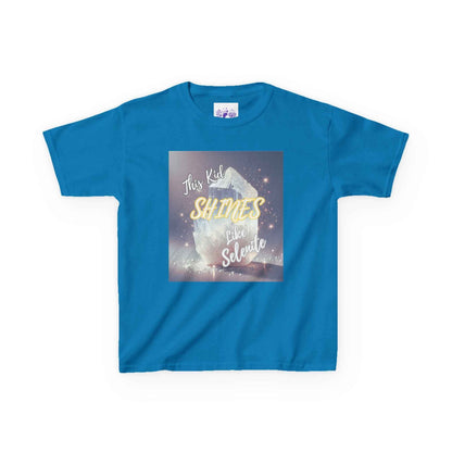 Kids TShirt 'This Kid Shines Like Selenite'