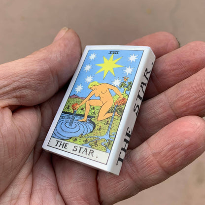 *Tarot Matchbox - The Star • Accessories for your Candles