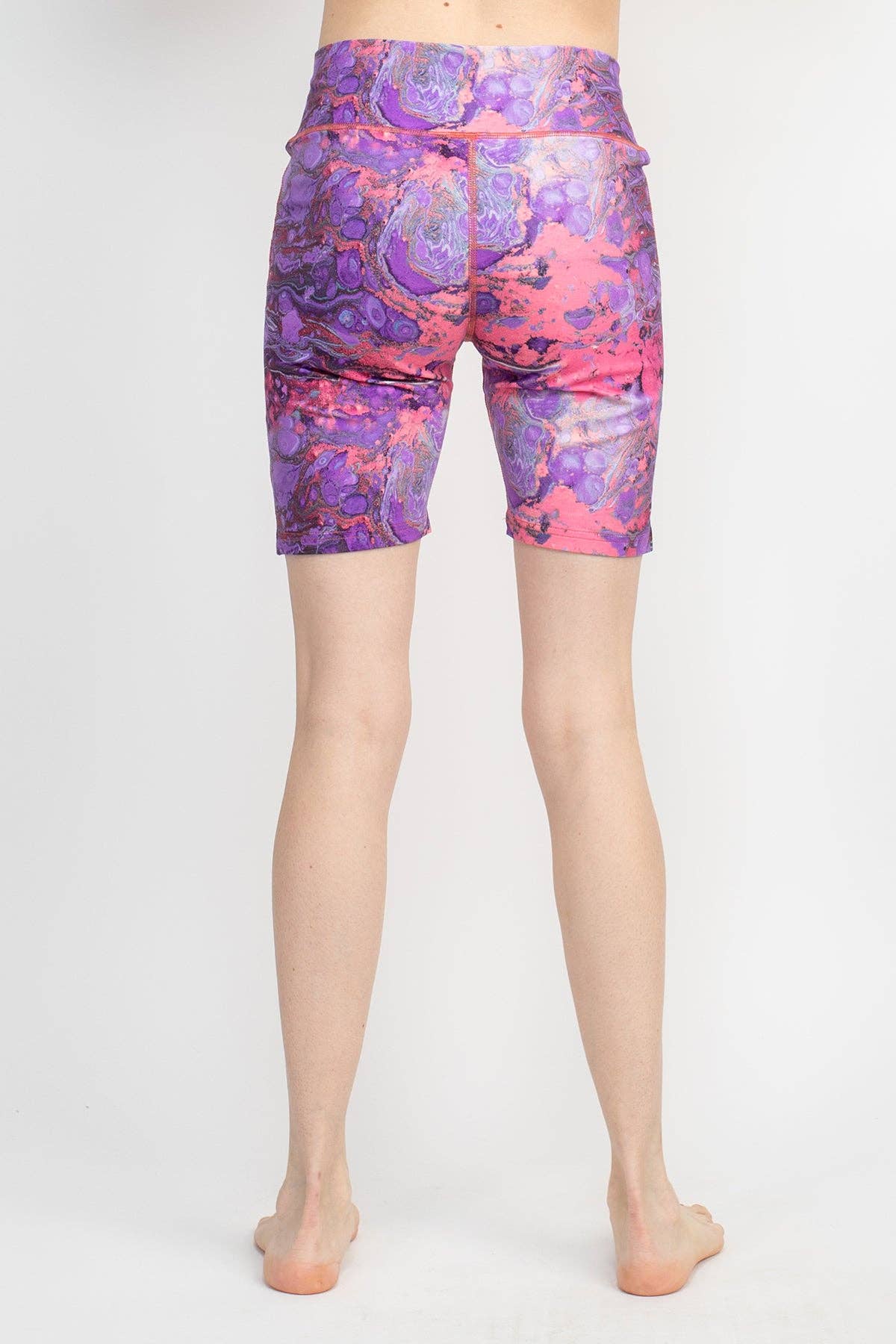 *Psychedelic Marble Bike Shorts