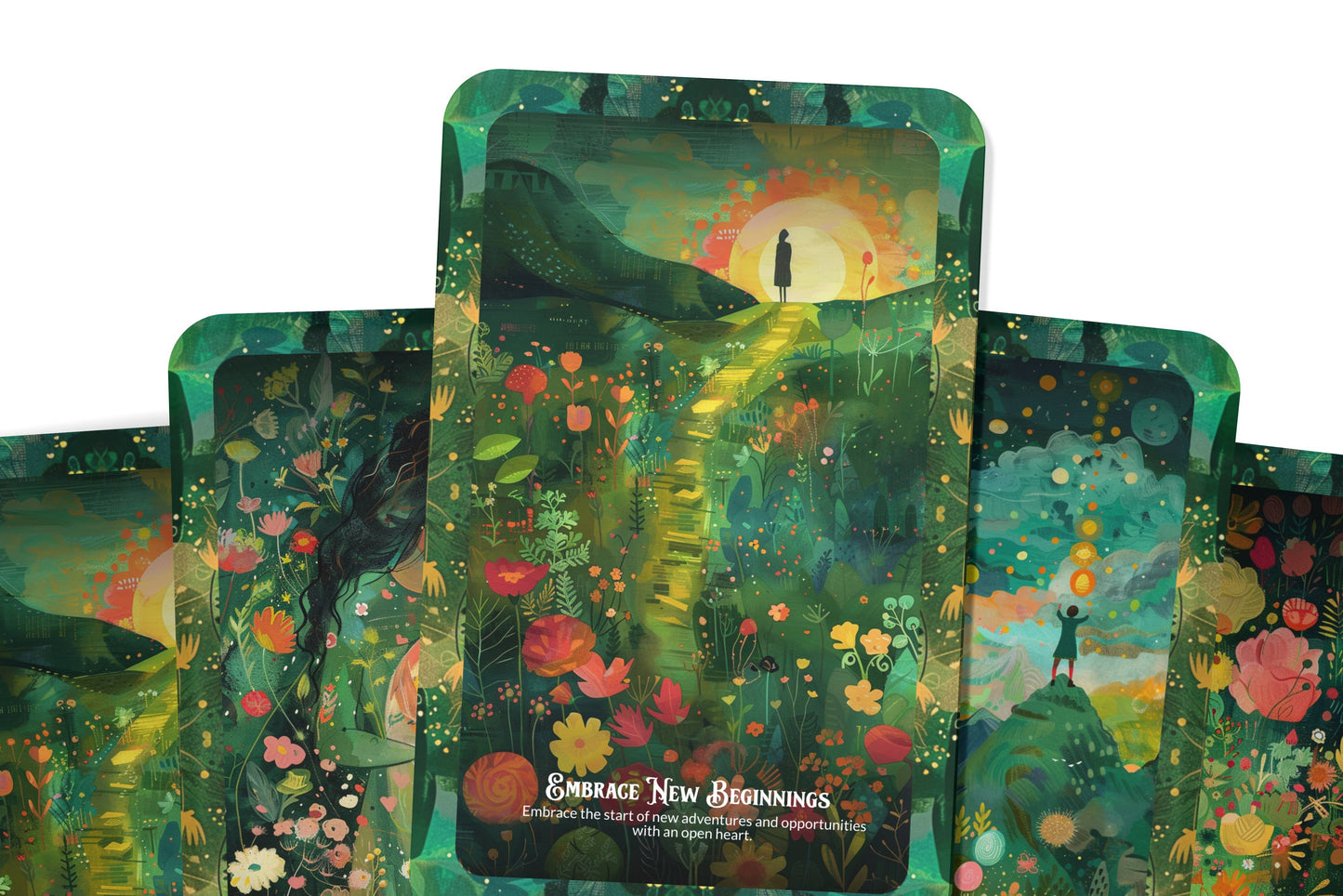 *Light My Fire Oracle Cards - A unique spiritual journey - Inspired by Lyrics - Mindfulness cards