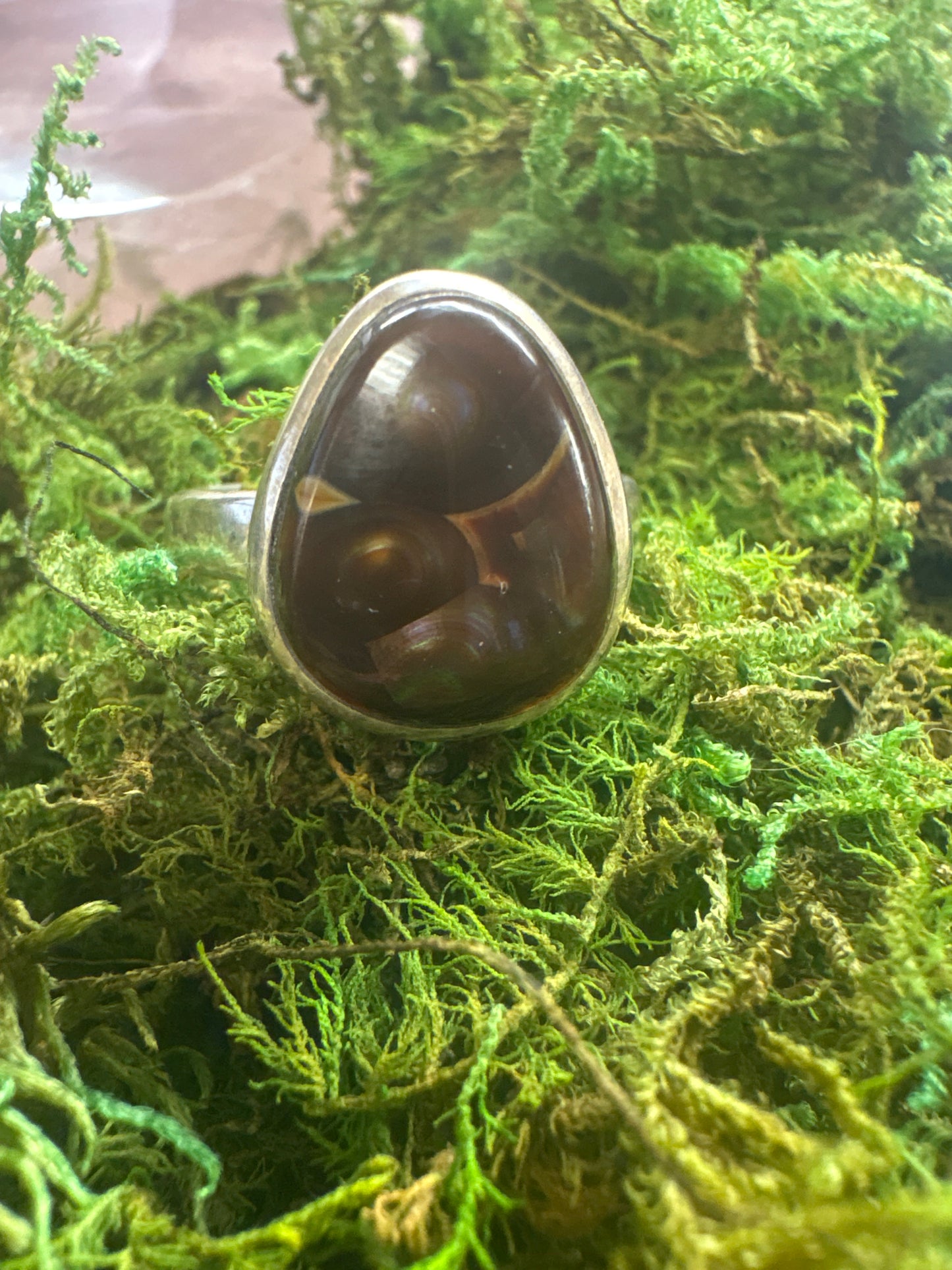 Fire Agate Ring