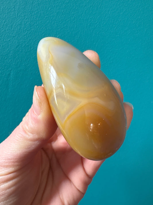 Breast massage stone